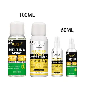 Lace Fusion & Melting Spray for Wigs, Strong Natural Style Retention, No Glue Hair Adhesive, Suitable for Wig Extensions Closure