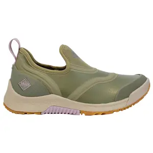 Muck Boot Womens Outscape Low Hiking Hiking Sneakers Shoes - Green