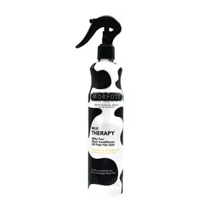 Morfose Milk Therapy Leave-In Conditioner Spray | Repair Dry, Damaged Hair + Anti-Frizz Shine | 13.5 oz
