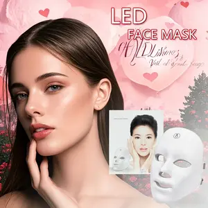 2026 New Light Therapy Mask for Skin Repair, Acne Treatment, Anti-Wrinkle, Portable Skincare Tool, USB Charging, Home Beauty Set, New Year Gift
