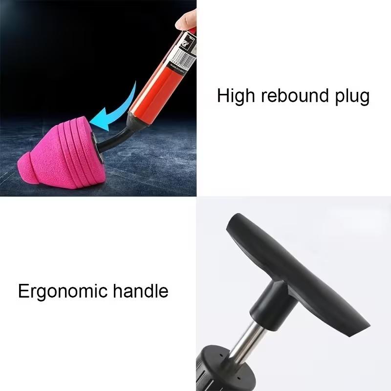 1/2-Pack Toilet Unclogging Tool: High-Performance Pneumatic Drain Blaster—Ideal for Unclogging Drains and Outlets in Toilets,Kitchens, and More.