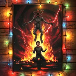 Stranger Things Season 5 Poster Unframed