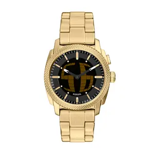 Fossil Men's Machine Big Tic 41MM Gold-Tone Stainless Steel Watch