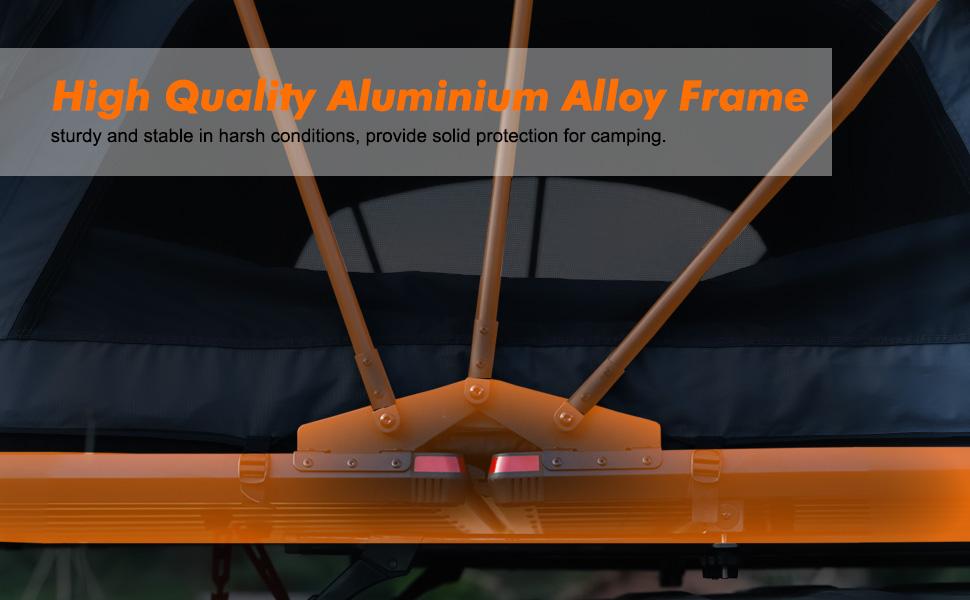 Rooftop Tent, Hard Shell & Waterproof & UV-Resistant & Full Circle LED Strip, Pop Up 2 -3 Person, for Truck, Jeep, SUV Van, Trailer Camping Rooftop Tent, Hard Shell & Waterproof & UV-Resistant & Full Circle LED Strip, Pop Up 2 -3 Person, for Truck, Jeep, SUV Van, Trailer Camping