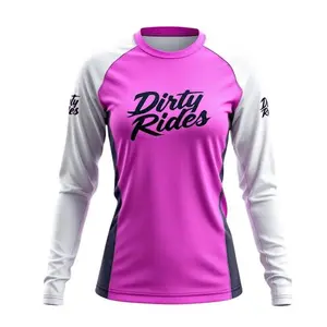 2025 Women's cycling clothing long sleeve jersey cycling jersey mtb dh speed enduro downhill cycling t-shirt motocross shirt mexico jersey women