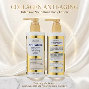 【BUY 1 GET 2 FREE】 KORMESIC Collagen Body Lotion 200ml Ultra Deep Hydrating Moisturizer for Dry Rough Flaky Skin, Quick Absorb, Non-Sticky, Lightweight Daily Body Care Cream