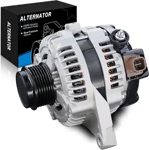 New Alternator for:-Toyota Camry Hybrid Le/Se/Xle l Se Sport 2012-2014, for:-RAV4 Base Limited Sport 2009-2012 for:-Scion TC Base 2011-2016 L4 2.5L 12V 100A 6Gooves OE# 27060-36010