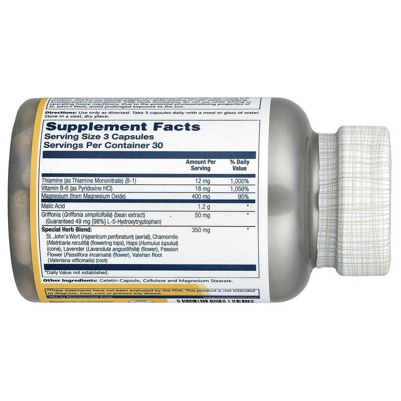 Solaray Malic Acid Magnesium, 90 Capsules