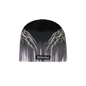 Affliction Tarnished Warrior Beanie in White