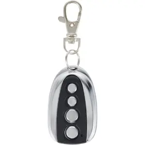 Automatic Sliding Gate Opener Remote Control, Electric Rolling Driveway Gate Opener Closer  Kit Remote (1x Backup Key)