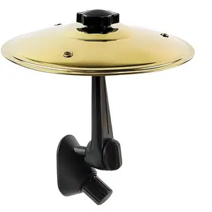 Car Mini Crash Cymbal with 2 Mini Drumsticks, Car Cymbal Drum Air Vent Interior Accessory, Platillo de Batería para Auto, Percussion Instrument with Easy Installation and Rugged Design, Make Your Driving More Fun, Suitable for All Types of Vehicles