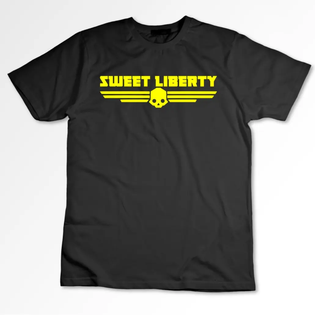 Sweet Liberty - Unisex Black Short Sleeve T-Shirt