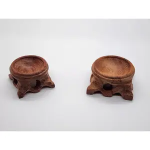 Sphere Stand - Tree Stump