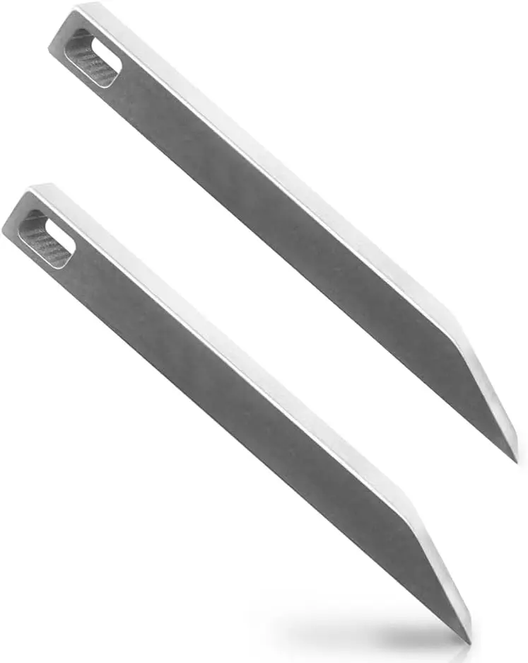 2 pcs MagicBarEDC Pry Bar Tools, Stainless Steel Keychain Prybar Small Keychain the Mighty for Everyday Tasks