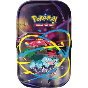 Mega Heroes Mini Tins - Each tin includes 2 Booster Packs, 1 Sticker Sheet, 1 Art Card