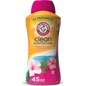 45 Oz Clean In-Wash Scent Booster, Laundry Scent Booster Tropical Paradise scent