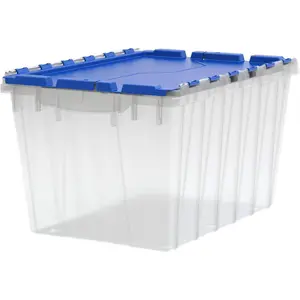 Attached Lid Storage Bin, Multi-functional Akro-Mils KeepBox for Daily Organization