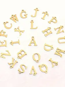 Fashionable hollowed out heart-shaped letter necklace with 26 letter stainless steel bead chain and bone chain, suitable for daily wear, vacation and dating occasions, and also a surprising and exquisite small gift, Minimalist necklaces