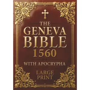 Geneva Bible 1560 edition With Apocrypha LARGE PRINT: Old and New Testament. Featuring the Complete collection of all Rejected Apocryphal Books, in the Original Orthography