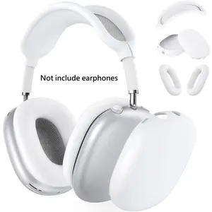 Apple AirPods Max Silicone Case, Tpu Headphone Shell, Protective Cover for Ear Pads, Band, Accessories