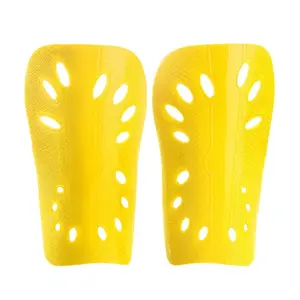 Adult double-layer football leg guard board Children's calf guard board Sports training foot guard board Thickened insert guard board Shin guard board football gear mini shin guards black yellow red white blue Joga Stuff