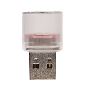 Car Ambient Light USB Plug-and-Play Interior Decorative Light LED Music Colorful Rhythm Light
