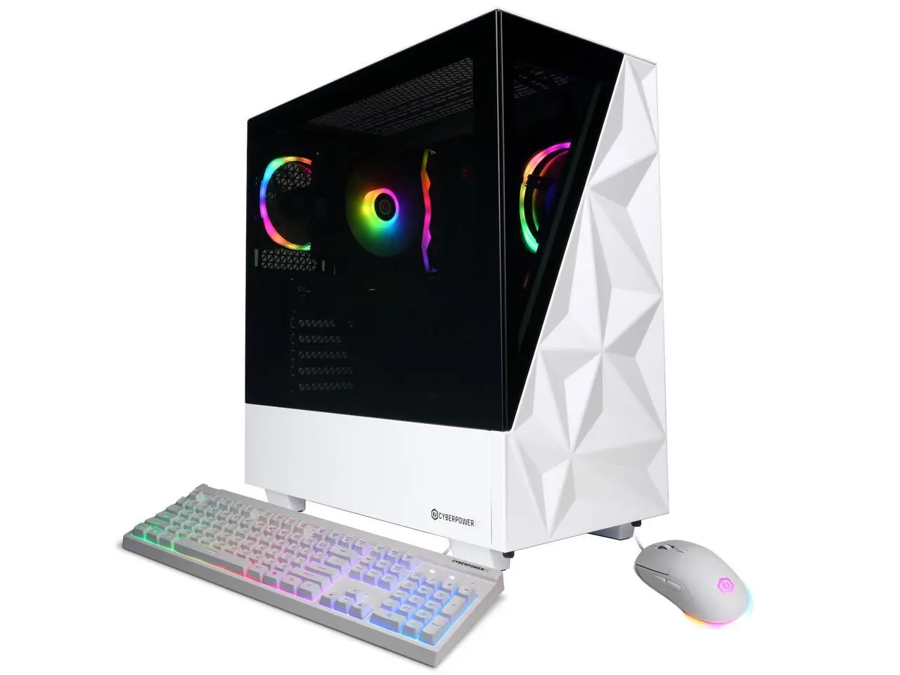 CyberPowerPC Gamer Master GML70690 - AMD Ryzen 5 8400F 4.2GHz CPU, 16GB DDR5, NVIDIA GeForce RTX 5060 8GB, 2TB PCIe 4.0 NVMe SSD & Win 11 Home