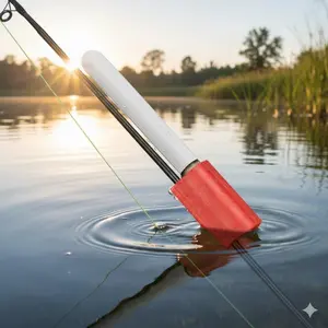 Glow in The Dark Fishing Floats Set: High Sensitivity Electronic Bobbers with Bright Signal Alert, Durable Night Fishing Gear for River Lake Sea Freshwater Deep Water Angling Essential Equipment