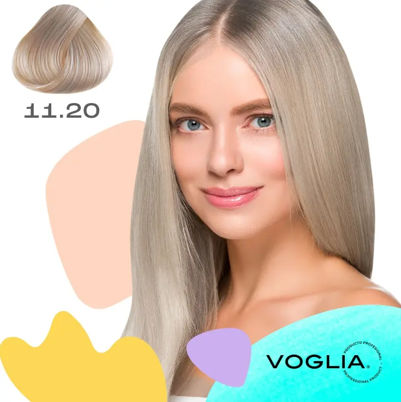 Voglia Hair Color 11.20 Ultra Light Pearl Blonde Hair Dye