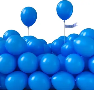 PartyWoo Royal Blue Balloons 100pcs of 5 Inch Dark Blue Latex Balloons for Wedding Baby Shower Gender Reveal Anniversary Graduation Under The Sea Men Birthday Bachelorette Party Decorations Blue-Y5