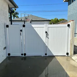 Vinyl gates custom gates lattice gates black gates