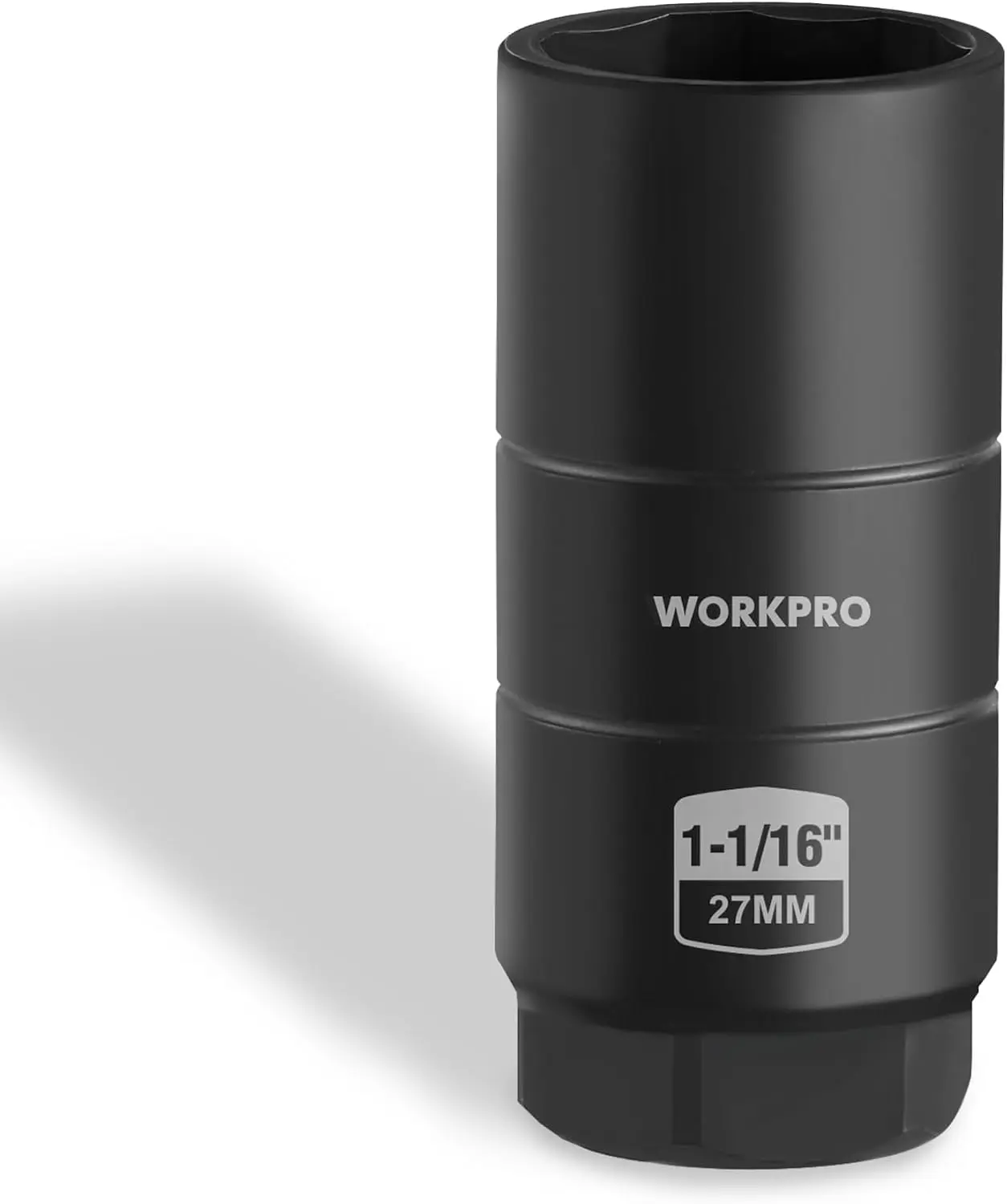 #toolupgrade WORKPRO Oil Pressure Sensor Socket, Automotive Professional Oil Pressure Switch Socket 3/8" Drive x 1" and 1-1/16" 25mm 27mm, Quick Removing Installing Oil Sending Unit Universal Fit