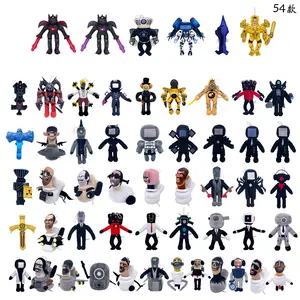 Skibidi toilet man vs monitor man doll audio man doll plush toy