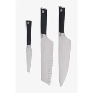 3-Piece Knife Set | Black Handle | Vanquish Series | NSF Certified | Dalstrong ©