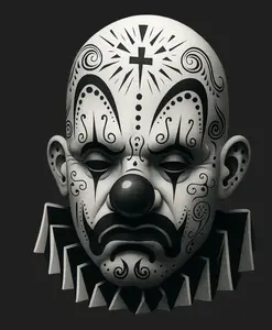 Sad Boy Gangsheet Payaso | DTF Heat Transfers