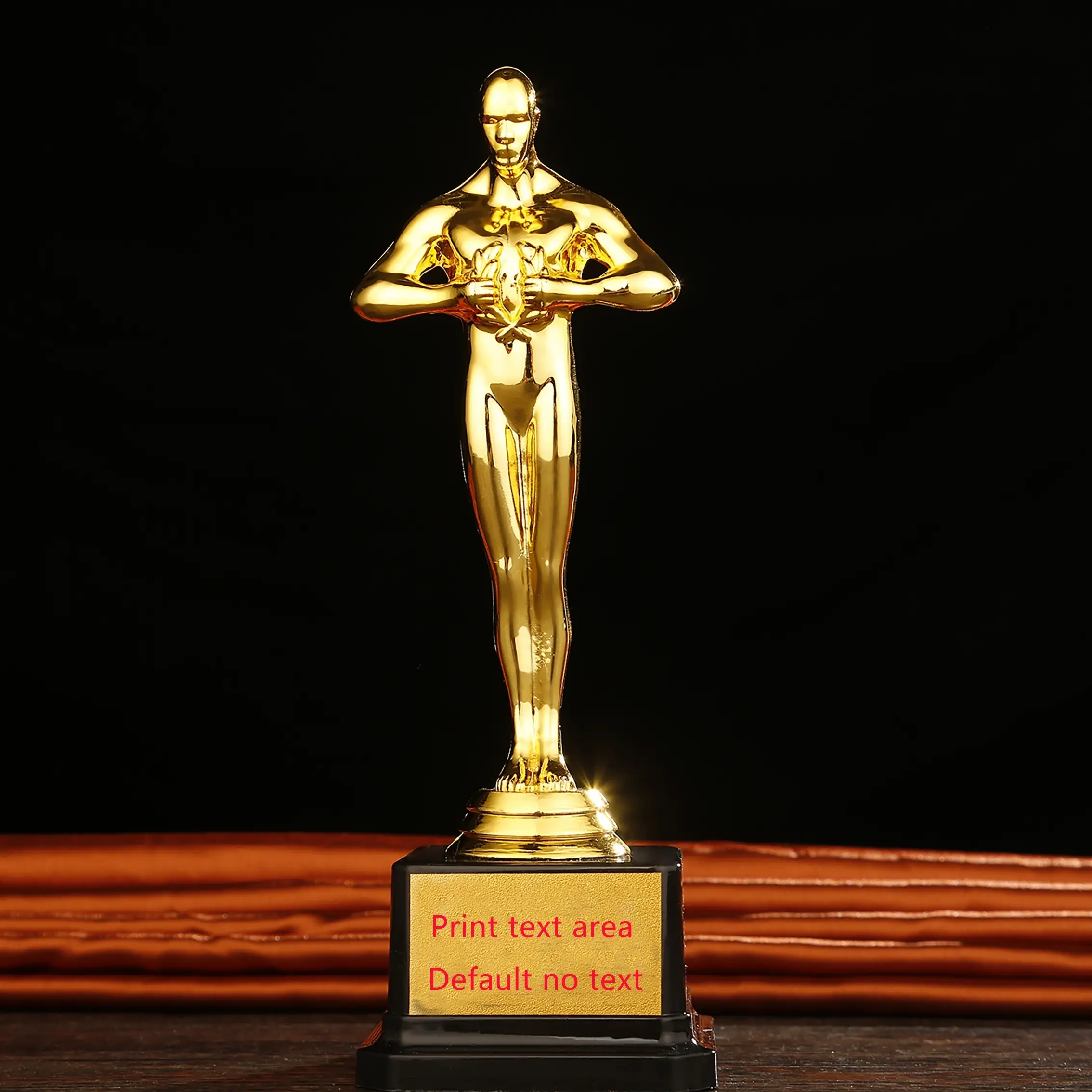 Plastic Figurine Achievement Trophy For School Sports Event Commemoration Awards, Available In Three Sizes