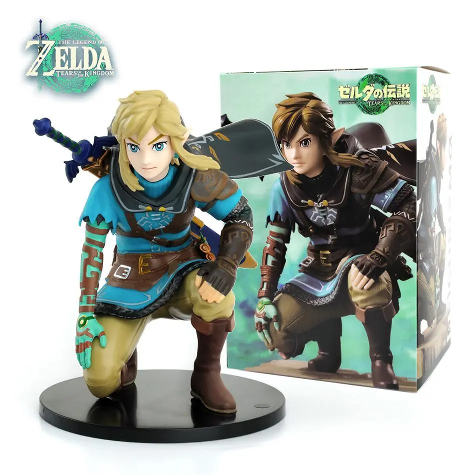 12CM The Legend of Zelda Anime Figure Link Treasure Box Monster Anime Figure Toys Action Figurine Model Collection Doll Toy Gift