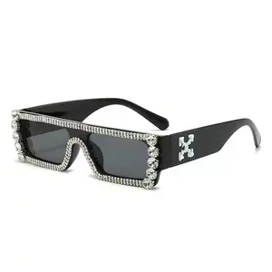 Fashionable high-end diamond women's sunglasses