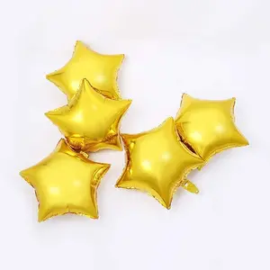 Gold Star Balloons (5-Pack) Light Set of 5 Stars