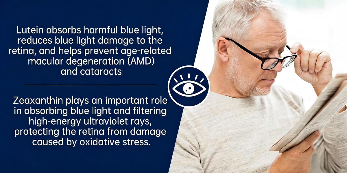 2PCS Tyillo Blueberry Lutein Ester Complex Tablets, Eye Health Supplements with Lutein Ester & Zeaxanthin, Relieve Eye Fatigue & Dryness, Support Vision Health, Vitamin Supplement