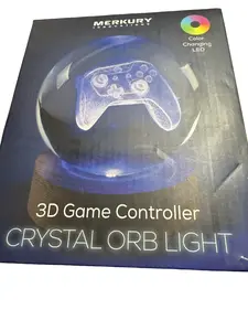 Merkury 3D Game Controller Crystal Orb Light