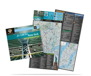 New York Day Trip Map: 6 Scenic Road Trips on One Map
