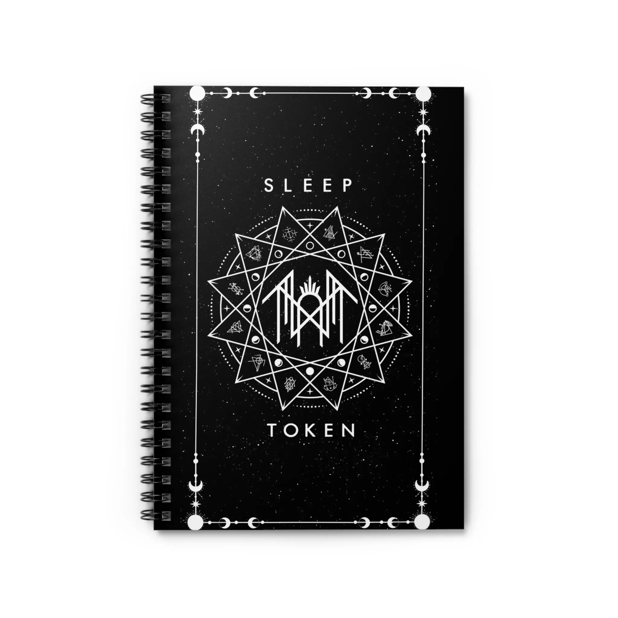 Sleep Token Notebook | Ritual Echo Writing Journal | Dark Melancholy Music Notebook | Study Focus Planner | Productivity Stationery Tool | School & Office Gear | Atmospheric Fan Merch Pick | Gift Under $15