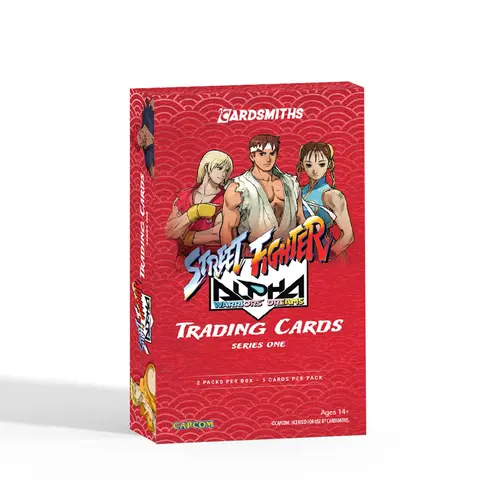 Street Fighter Alpha: Warriors' Dreams Trading Cards Collector Box | 2 Packs