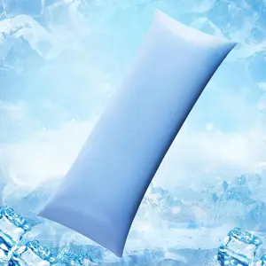 Cooling Pillow Cases, Arc-Chill Q-Max>0.5 Body Pillowcases for Hair Skin and Hot Sleepers, Soft Silky 20" x 54" Summer Long Pillow Cover with Zipper 1 Pack