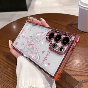 Star Butterfly for Samsung phone cases S24/S24 plus/S24 ultra/S24 FE/Samsung S23/Samsung S23 + fashion high-quality protective mobile phone shell note20/note20 ultra/A34/A35/A42 /A52/A73/A53/A55 Cover Cellphone Smartphone Protector