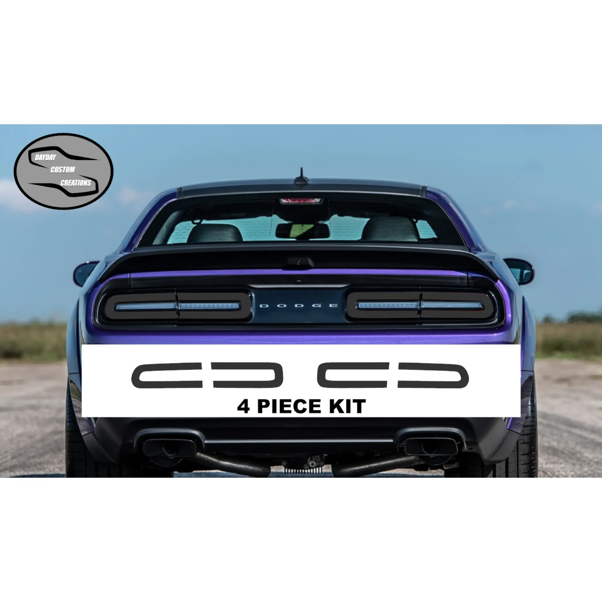 15-23 Dodge Challenger Taillight Tint