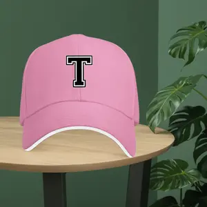 1pc The Raiders wordmark exudes a bold and assertive style cap, stylish sandwich brim, unisex, adjustable, perfect gift for all seasons pink
