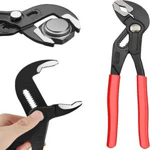 easy operation Multifunctional Water Pump Pliers, High Carbon Steel Adjustable Pipe Pliers & Wrench automechanic tools