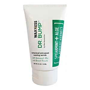 WAXNESS DR. BUMP BOTANICAL PRE POST WAXING SCRUB 4 FL OZ 118 ML